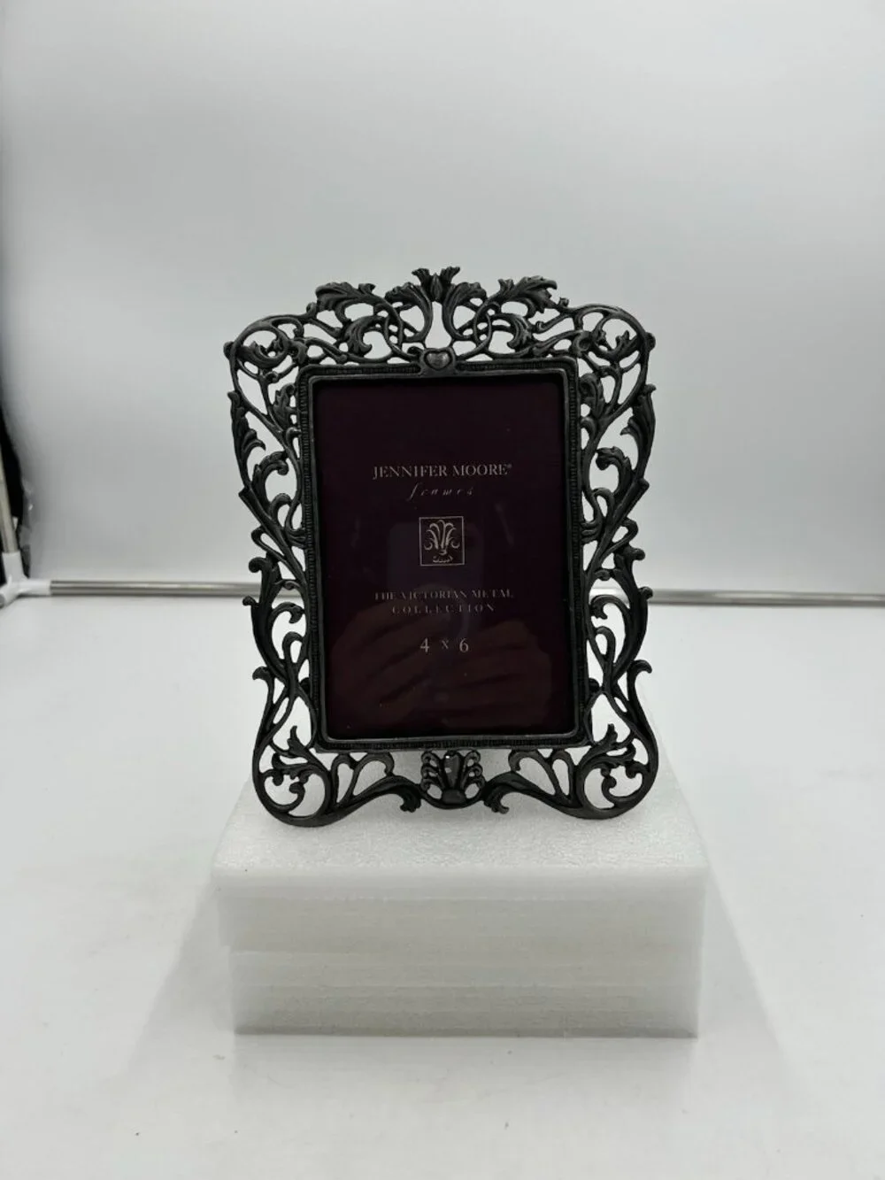 Jennifer Moore The Victorian Metal Collection 4 x 6 Ornate Picture Frame